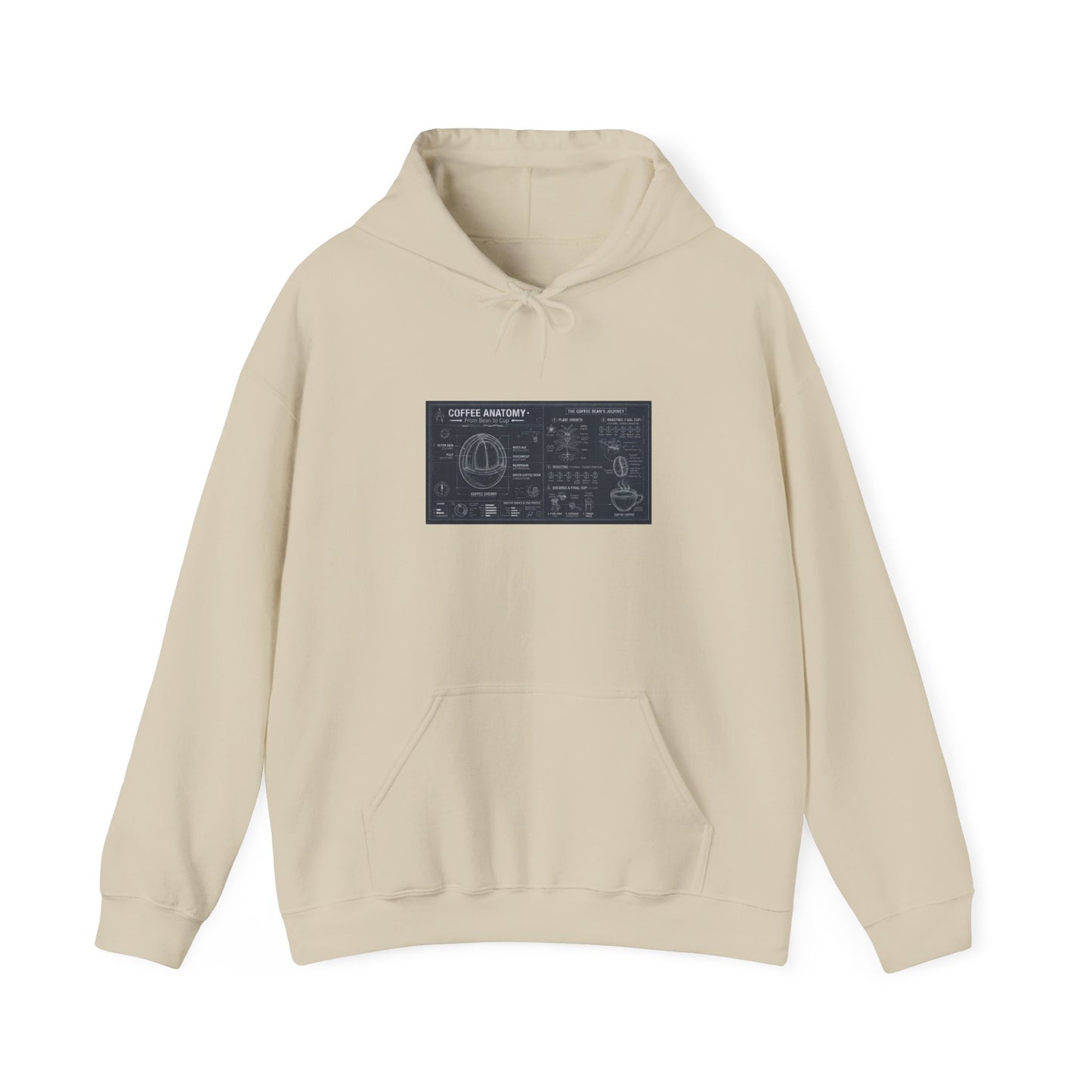 Astronomy Star Map Hoodie — Night Sky Constellation Chart Sweatshirt