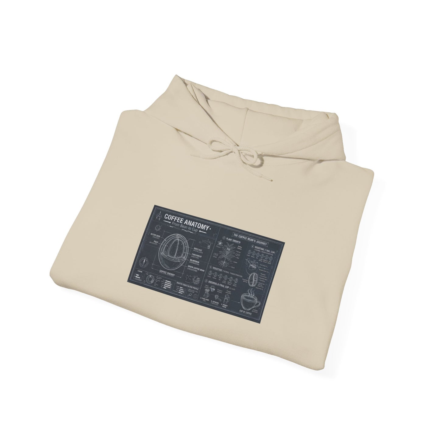 Astronomy Star Map Hoodie — Night Sky Constellation Chart Sweatshirt