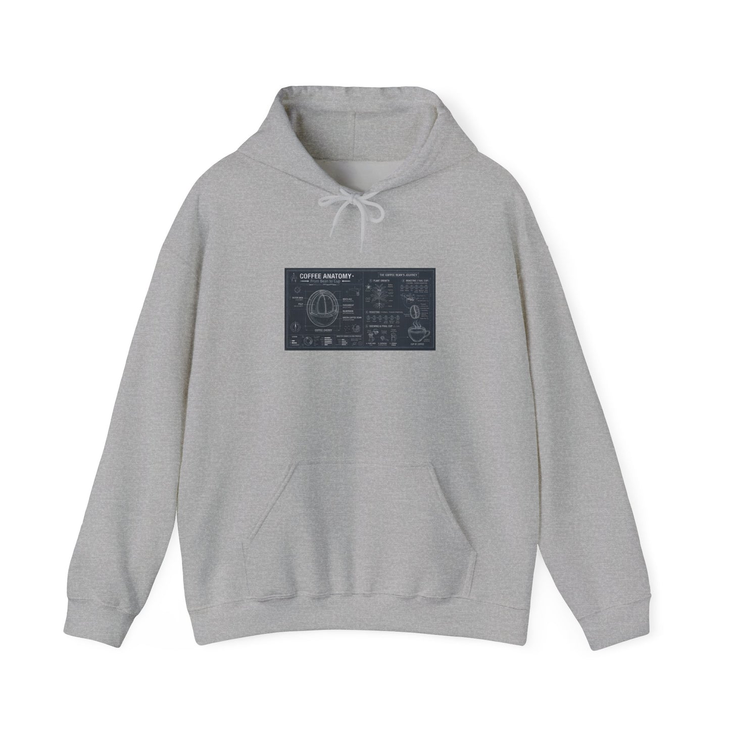 Astronomy Star Map Hoodie — Night Sky Constellation Chart Sweatshirt